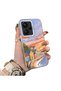 Xiaomi Redmi Note 13 Pro Plus+ 5g Compatible Sunset Seaside Scenery Printed Acrylic Back Silicone Edge Phone Case