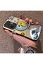 Xiaomi Poco F7 Compatible Sun-Moon Eye and Wave Butterfly Pattern Acrylic Back Silicone Edge Phone Case - 3