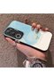 Cute Little Flower Pattern Acrylic Back Silicone Edge Phone Case for Vivo Y19S 4G/Y19S Pro Compatible - 3