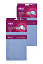 Microfiber Multi-Purpose Cloth Blue Double Pack - 2
