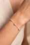 Minimal Clover Model Zircon Stone Bracelet - 2