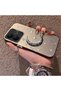 Vivo V60 Lite 4G/5G Compatible Silver Carved Moon and Star Pattern Non-Transparent Acrylic Back Silicone Edge Case - 3