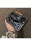 iPhone 15 Pro Compatible Canned Sardine Fish Sketch Pattern Non-Transparent Acrylic Back Silicone Edge Case - 5