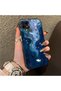 Realme C21 Compatible Dreamy Starry Sea Fish Pattern Acrylic Back Silicone Edge Phone Case - 2