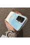 Samsung Galaxy S25 Compatible Cute Little Flower Pattern Acrylic Back Silicone Edge Phone Case - 4