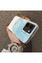 Cute Little Flower Pattern Acrylic Back Silicone Edges Phone Case Compatible with Vivo Y27 5G/Y27S - 4