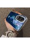 For Vivo V50 Lite 4G/5G Compatible Dreamy Starry Sea Fish Pattern Acrylic Back Silicone Edge Phone Case - 4