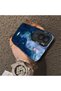 Vivo Y31/Y21D Compatible Dreamy Starry Sea Fish Pattern Acrylic Back Silicone Edge Phone Case - 4
