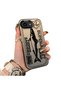 iPhone 16E Compatible Canned Sardine Fish Sketch Pattern Non-Transparent Acrylic Back Silicone Edge Case