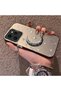 Tecno Spark 40 Compatible Silver Carved Moon and Star Pattern Non-Transparent Acrylic Back Silicone Edge Case - 3