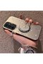 Samsung Galaxy A54 Compatible Silver Carved Moon and Star Pattern Non-Transparent Acrylic Back Silicone Edge Case - 3