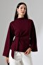 Women's Modal Tie-Detail Spanish Sleeve Blouse - 4