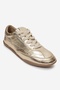 Colette Gold Skin Genuine Leather Women's Casual Sneakers - 3