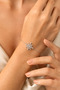 Zircon Stone Snowflake Bracelet