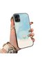 Samsung Galaxy A05 Compatible Cute Little Flower Pattern Acrylic Back Silicone Edge Phone Case