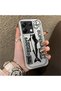 Xiaomi Redmi Note 13 Pro 5g Compatible Canned Sardine Fish Sketch Patterned Non-Transparent Acrylic Back Silicone Edge Case - 3