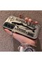 Samsung Galaxy A05S Compatible Canned Sardine Fish Sketch Pattern Non-Transparent Acrylic Back Silicone Edge Case - 3