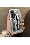 Infinix Hot 60 Pro Plus Compatible Canned Sardine Fish Sketch Patterned Non-Transparent Acrylic Back Silicone Edge Case - 2