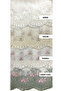 Grek Pentamat 14634 Brode Special Size Tulle Curtain 280X260 Without Pleats - 7