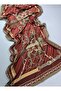Luxury Voile Silk Shawl Scarf Chain Pattern Double Sided 70 X 180 cm - 3