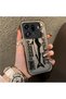 Oppo Find X9 Pro 5g Compatible Canned Sardine Fish Sketch Pattern Non-Transparent Acrylic Back Silicone Edge Case - 2