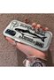 Oppo A54S Compatible Canned Sardine Fish Sketch Patterned Non-Transparent Acrylic Back Silicone Edge Case - 3