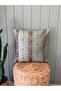 Velvet Mint Green Woven Fabric Cushion Cover - 2