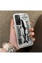 Xiaomi Redmi 10 4g Compatible Canned Sardine Fish Sketch Patterned Non-Transparent Acrylic Back Silicone Edge Case - 2