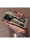 Xiaomi Poco M6 Pro 4g Compatible Canned Sardine Fish Sketch Patterned Non-Transparent Acrylic Back Silicone Edge Case - 3