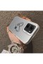 Vivo Y16/Y02S/Y56 Compatible Line Heart and Airplane Pattern Non-Transparent Acrylic Back Silicone Edge Phone Case - 4