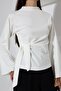 Women's Modal Tie-Detail Spanish Sleeve Blouse - 2
