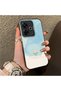 For Xiaomi Poco M6 4g Compatible Cute Little Flower Pattern Acrylic Back Silicone Edge Phone Case - 2