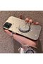 Samsung Galaxy A03/A04E/A04 Compatible Silver Engraved Moon and Star Pattern Non-Transparent Acrylic Back Silicone Edge Case - 3
