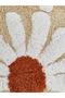 Lcw Home Beige Daisy Patterned Bath Mat 50X80 cm - 5