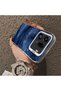 Oppo Find X9 Pro 5g Compatible Navy Blue Watercolor Mountain-Star Art Pattern Acrylic Back Silicone Edge Phone Case - 4