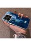 Xiaomi Mi 15t Compatible Dreamy Starry Sea Fish Pattern Acrylic Back Silicone Edge Phone Case - 3