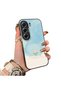 Cute Little Flower Pattern Acrylic Back Silicone Edge Phone Case for Tecno Camon 40 Pro 5g(Cm7) Compatible