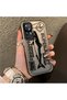 Xiaomi Redmi K50 Ultra Compatible Canned Sardine Fish Sketch Patterned Non-Transparent Acrylic Back Silicone Edge Case - 2