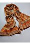 Luxury Voile Silk Shawl Scarf Chain Pattern Double Sided 70 X 180 cm - 3