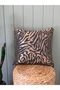 Gold Smoked Living Room Throw Pillow Cover