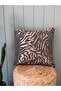 Gold Smoked Living Room Throw Pillow Cover - 2