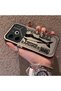 Tecno Pova 6/Pova 6 Pro 5g Compatible Canned Sardine Fish Sketch Pattern Non-Transparent Acrylic Back Silicone Edge Case - 3