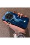 Tecno Camon 40 Premier Compatible Dreamy Starry Sea Fish Pattern Acrylic Back Silicone Edge Phone Case - 3