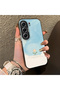 Cute Little Flower Pattern Acrylic Back Silicone Edge Phone Case for Tecno Camon 40 Pro 5g(Cm7) Compatible - 2