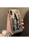 Samsung Galaxy A30/A20 Compatible Canned Sardine Fish Sketch Patterned Non-Transparent Acrylic Back Silicone Edge Case - 2