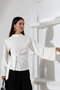 Women's Modal Tie-Detail Spanish Sleeve Blouse