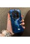 Vivo X200 Pro Compatible Dreamy Starry Sea Fish Pattern Acrylic Back Silicone Edge Phone Case - 2