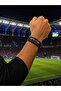 Bead Detailed Fan Leather Bracelet (21 cm) - 3