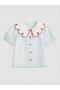 Baby Collar Striped Girl's Shirt (S6)