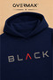 Children's Hooded Black Printed Tracksuit Set – Ages 3-12 - 3